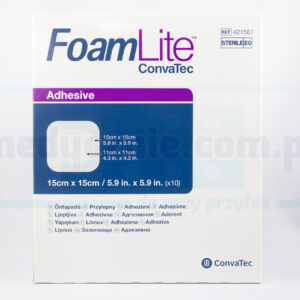 Aquacel Foam Lite 15*15cm mehrschichtiger Schaumstoffverband 1Stk.